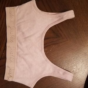 Justice size 28 Girls tank bra
